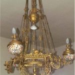 Eredeti Fischer porcelán csillár porcelán csillár