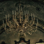 Fa templomi csillár Fa csillár