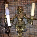 Eklektikus figurális falikar falikar