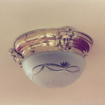 Operett ruhatár mennyezeti lámpa lámpa